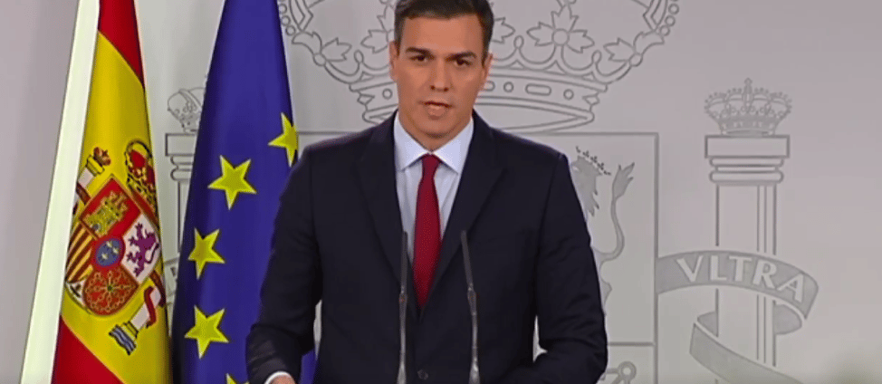 Pedro Sanchez PM espagnol