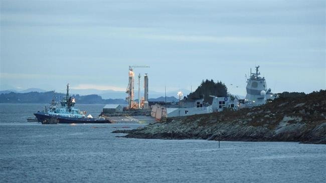 frégate norvégienne KNM Helge Ingstad Navantia
