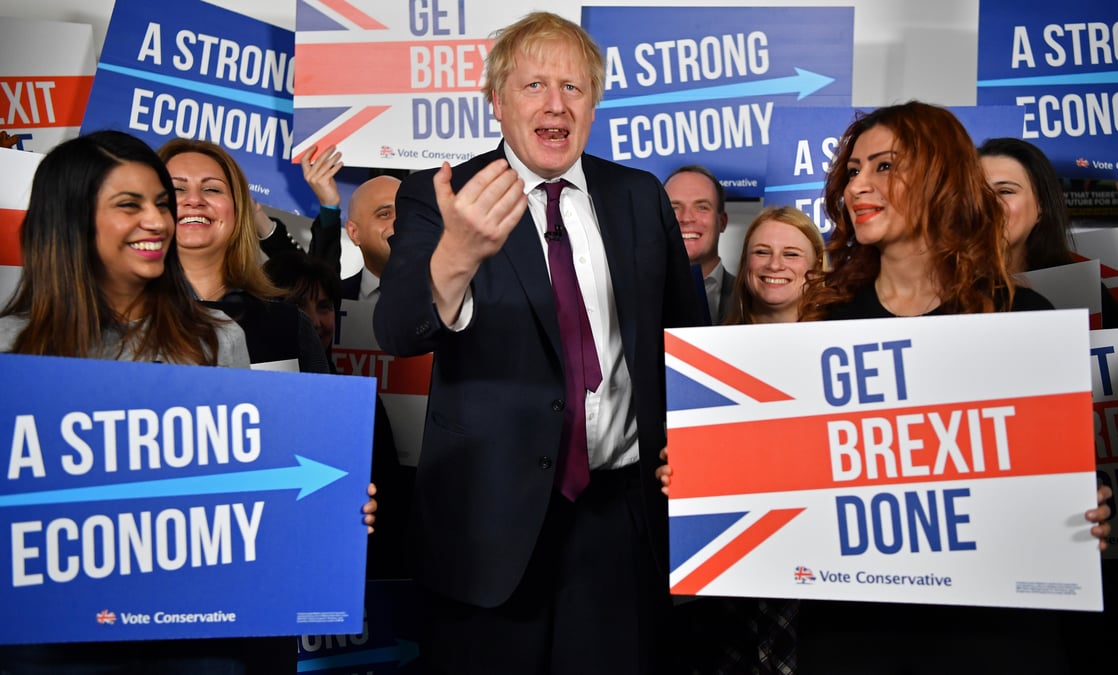 Elections: johnson admet etre nerveux face aux sondages