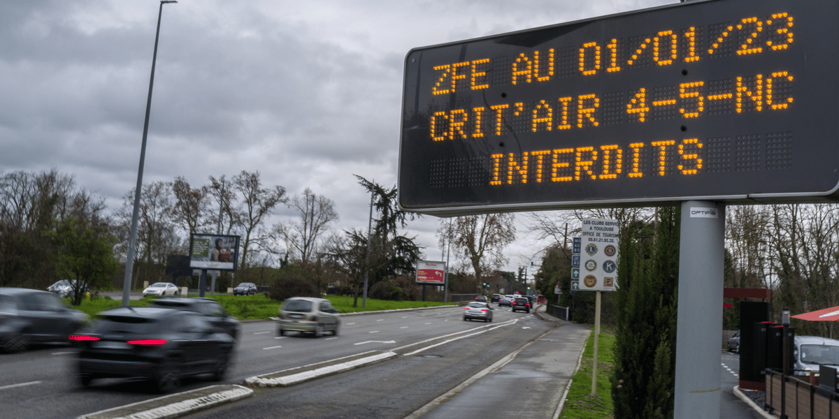 23% des voitures particulières immatriculées dans le périmètre de la ZFE du Grand Paris ont une vignette Crit'Air 3 ou plus.
