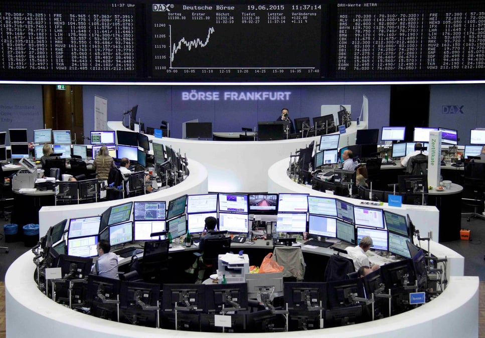Les bourses europeennes dans le vert a mi-seance