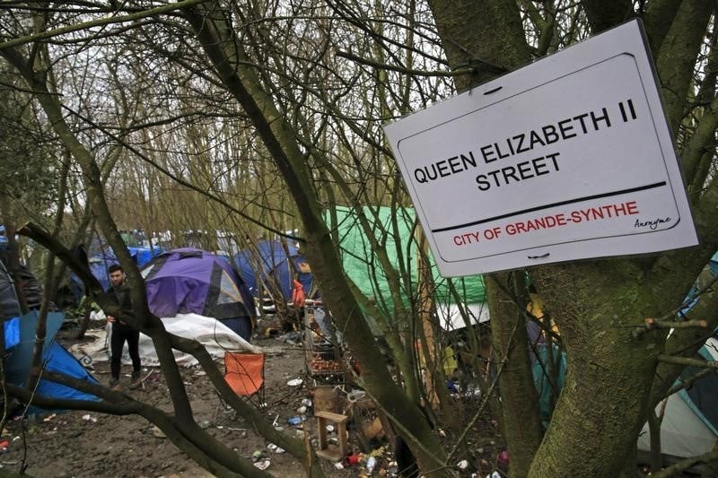 Moins de monde dans les camps de migrants du nord de la france