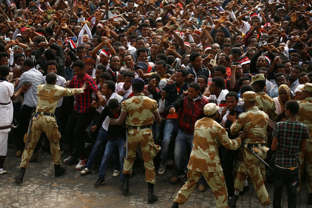 Plus de 1600 personnes arretees en ethiopie durant l'etat d'urgence
