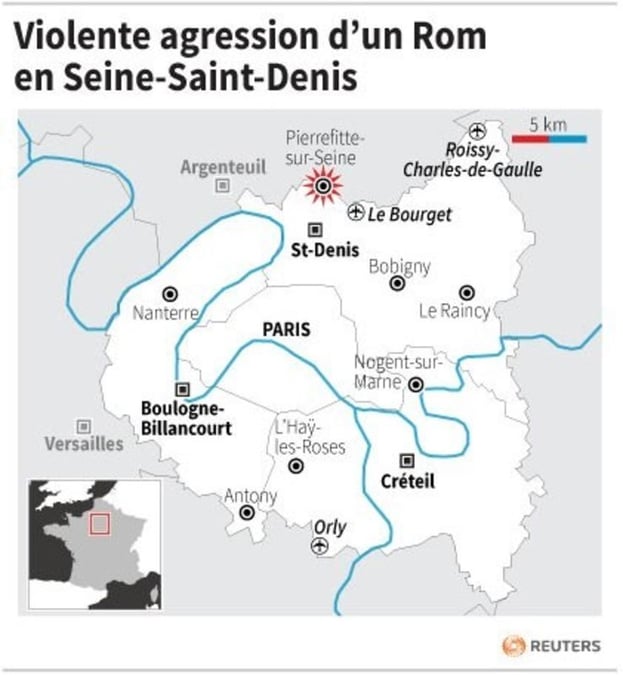 L'exécutif condamne l'agression d'un Rom à Pierrefitte-sur-Seine