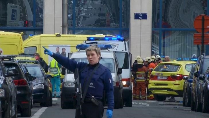 L'explosion dans le metro de bruxelles a fait quinze morts