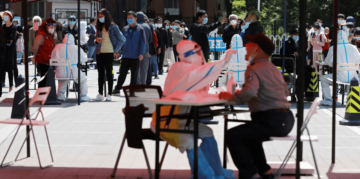 Covid-19: revers a shanghai, pekin se concentre sur les tests de masse