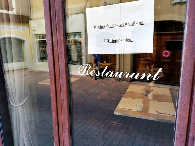 restaurant recrutement