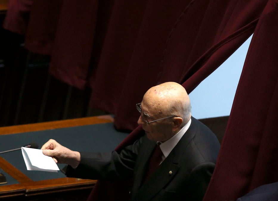 Election en italie pour choisir un nouveau president