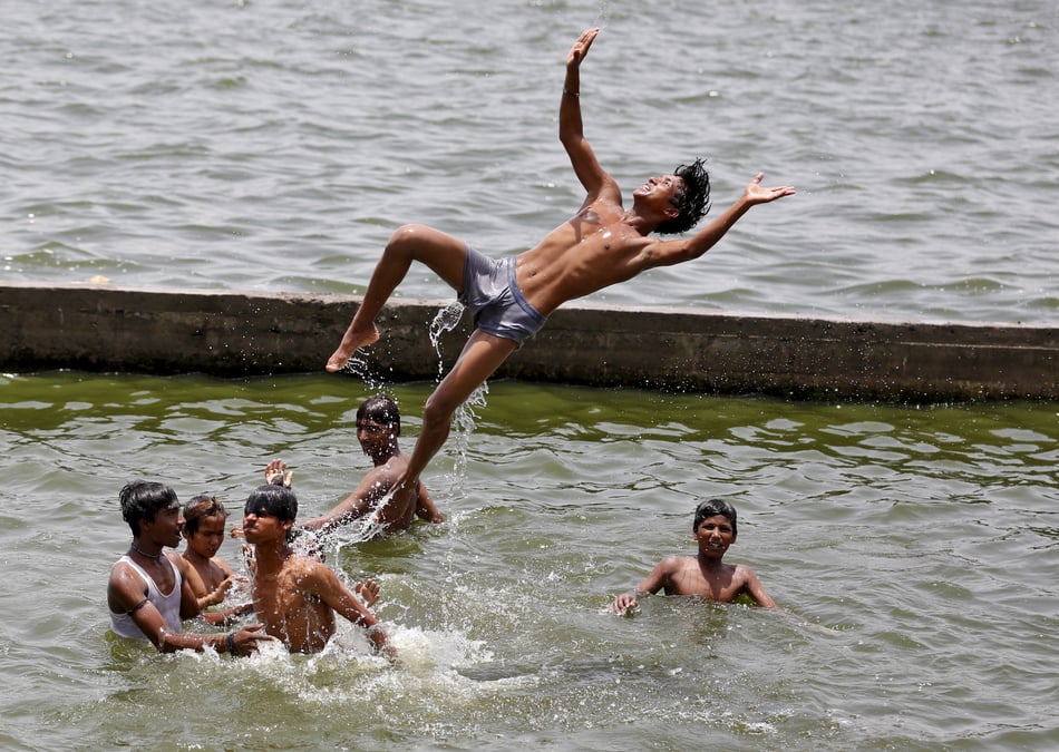 Canicule meurtriere en inde