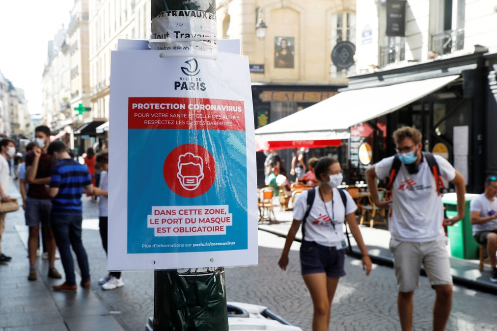 La france a enregistre 2.669 contaminations de plus au coronavirus en 24 heures