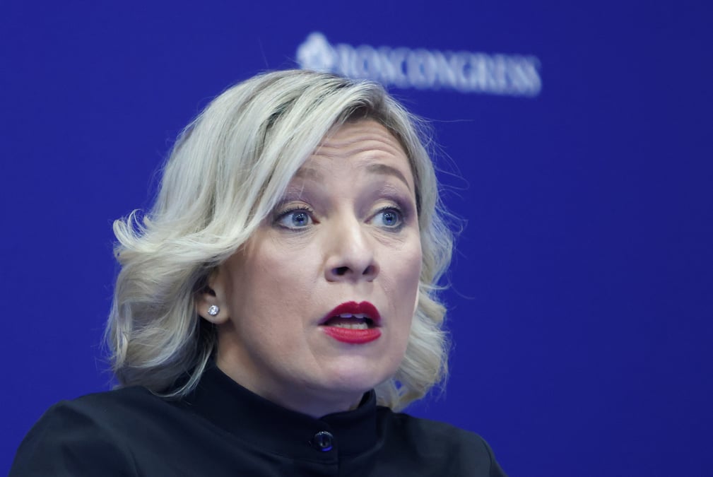 La porte-parole du ministere russe des affaires etrangeres, maria zakharova
