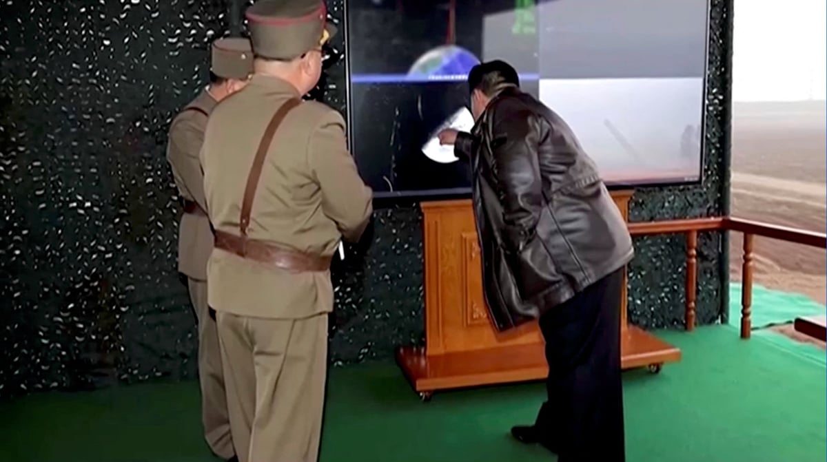 La coree du nord diffuse une video de ce qu'elle affirme etre un nouveau tir de missile balistique intercontinental « hwasong-19