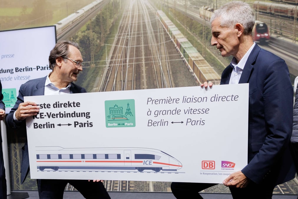 Un premier train quittera la gare de l'Est, à Paris, à 9h55, en présence de Jean-Pierre Farandou, PDG de la SNCF.