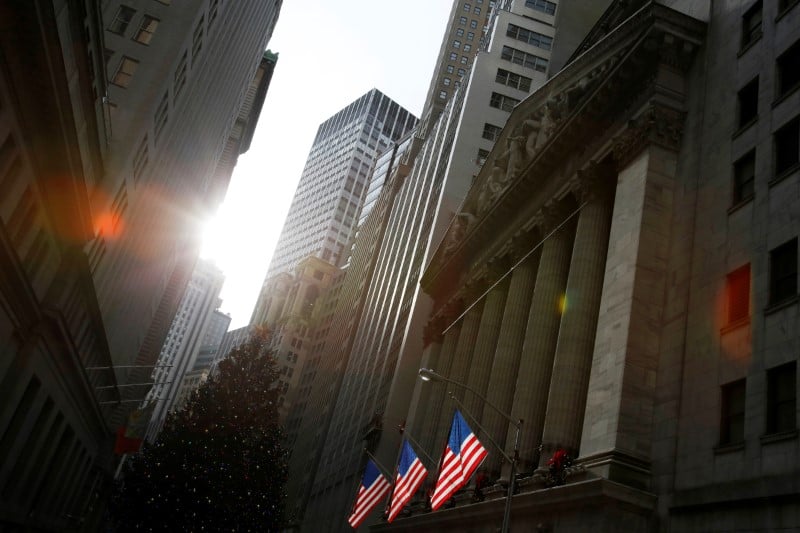 La bourse de new york termine en baisse