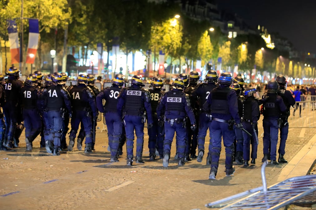 110.000 policiers et gendarmes deployes ce week-end