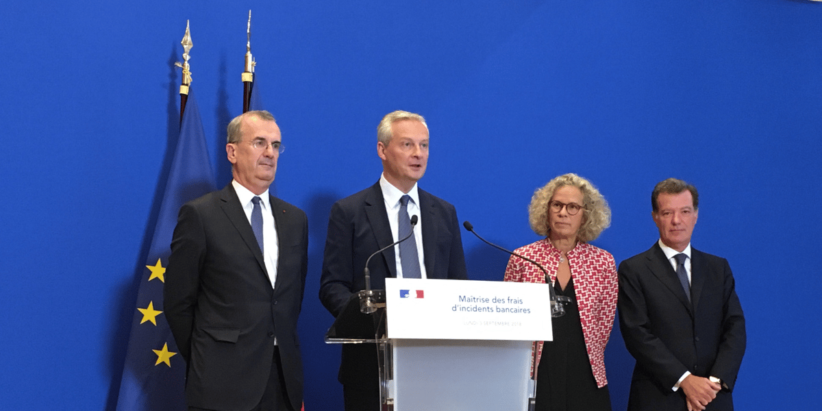 Bercy frais bancaires Le Maire Galhau Mignon