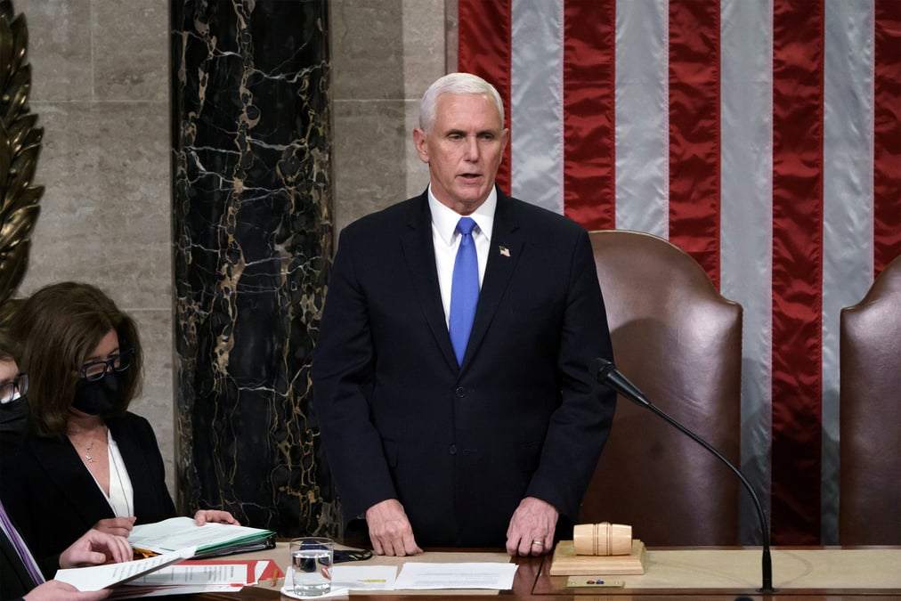 Mike pence se rendra a l'investiture de joe biden