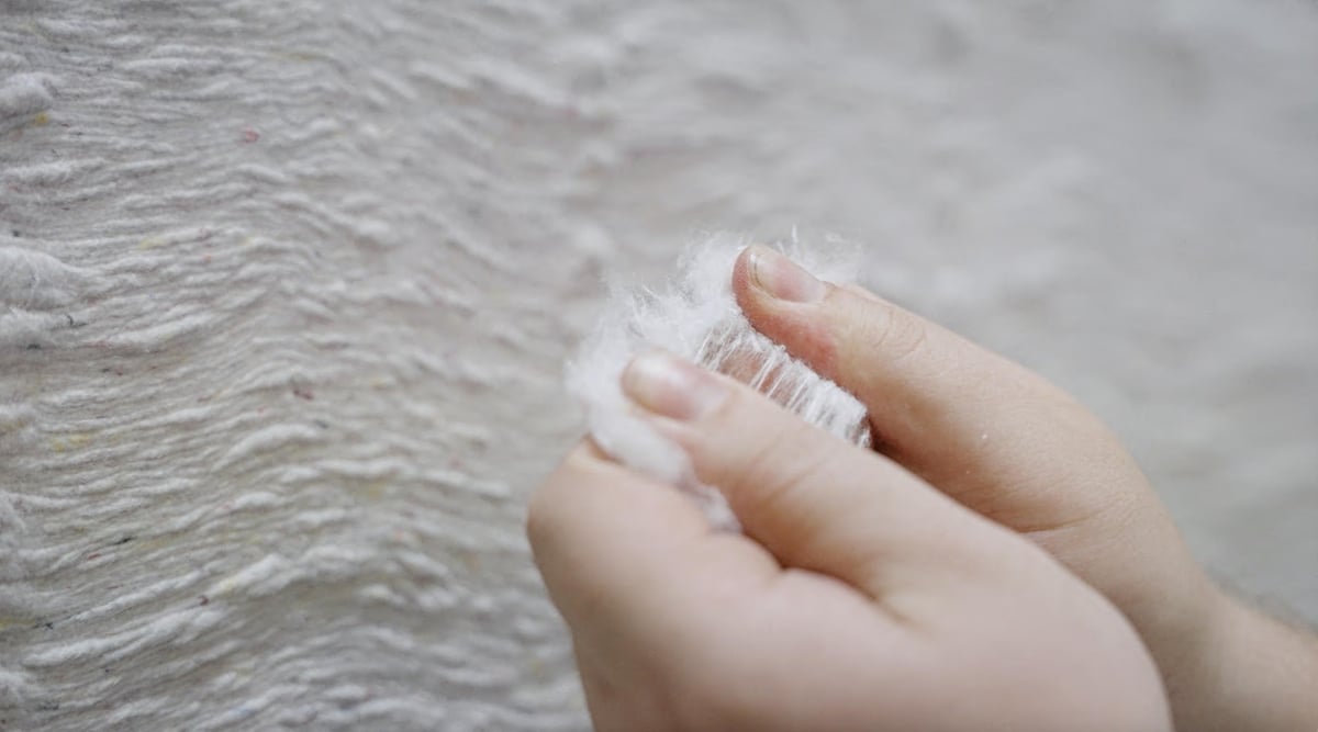 fibre textile recyclée
