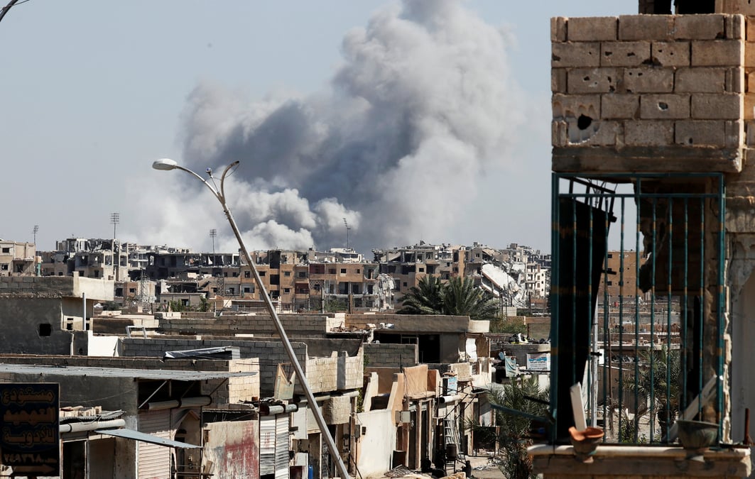 Rakka, bastion de l'ei en syrie, sur le point de tomber