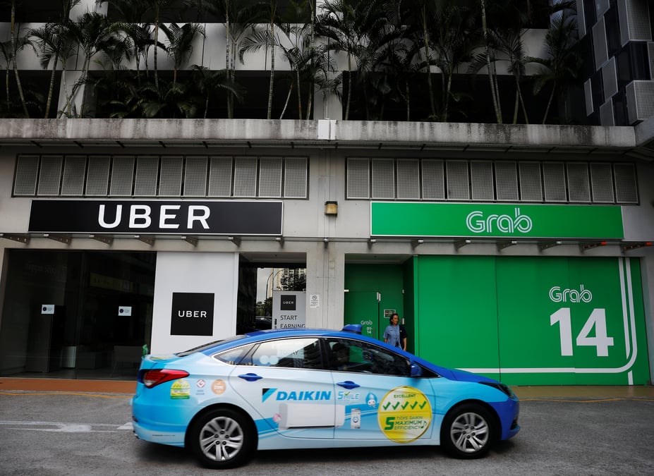 Singapour enquete sur l'accord entre uber et grab