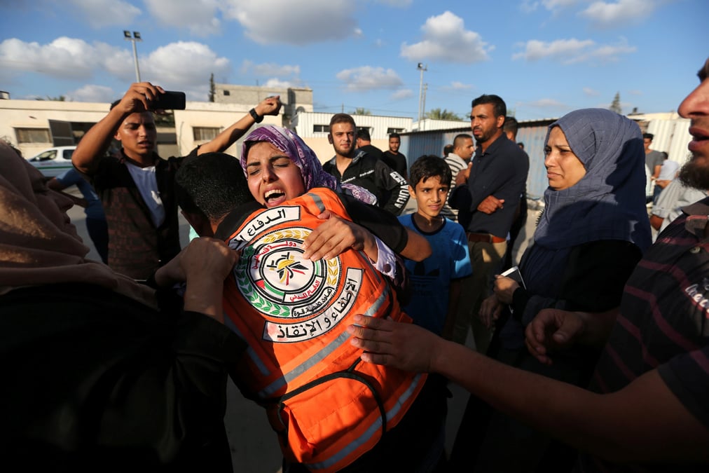 Violences a la frontiere israel-gaza