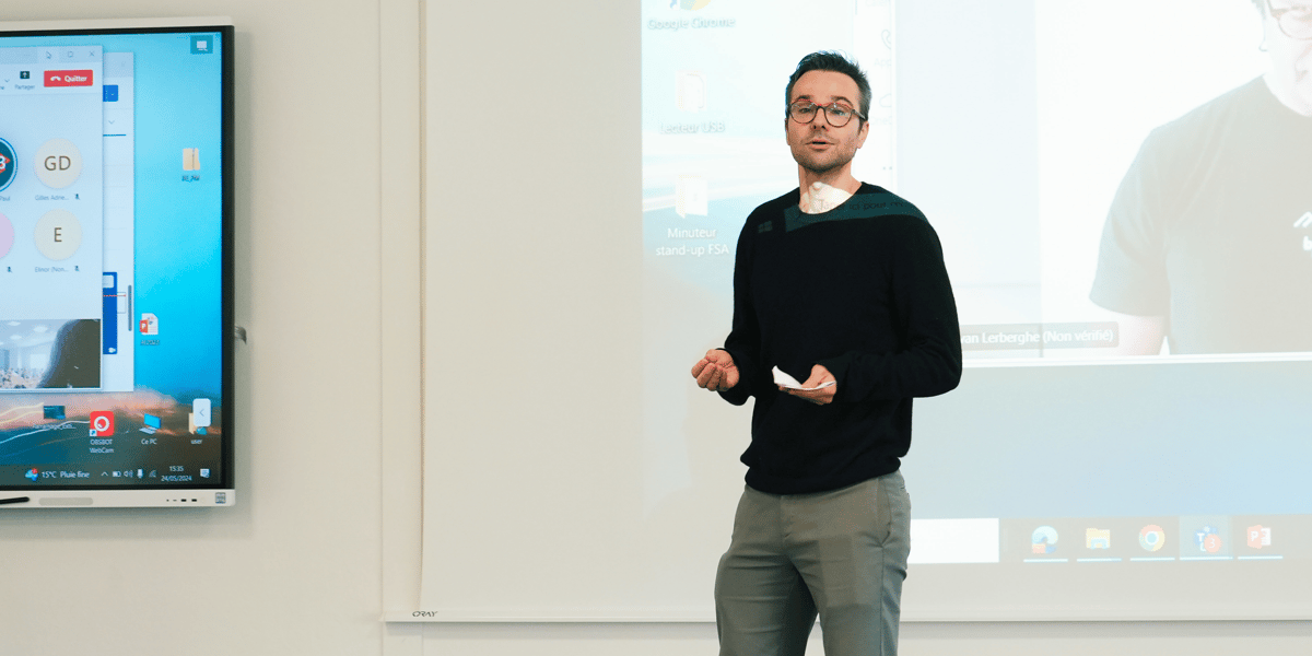 Pour Arnaud Boujut, enseignant chercheur à 3iL Havae, « il y a de gros enjeux en termes de souveraineté des systèmes de santé » d'où la nécessité de former des ingénieurs en e-santé pour répondre à un marché en forte croissance. (Crédit : 3iL Ingénieurs)