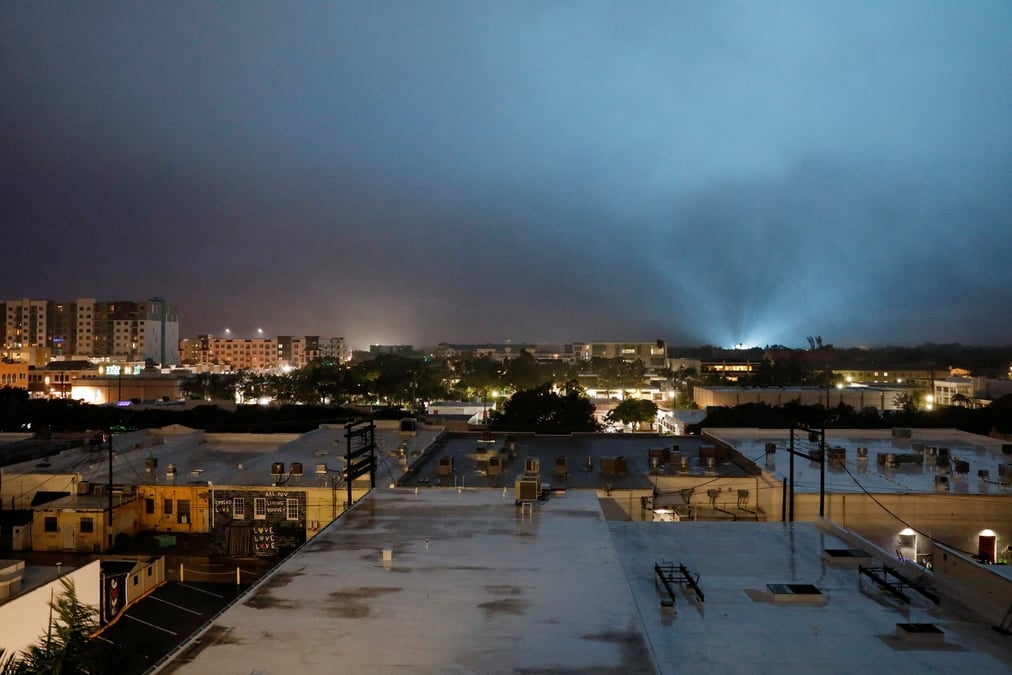 L'ouragan milton approche de la floride