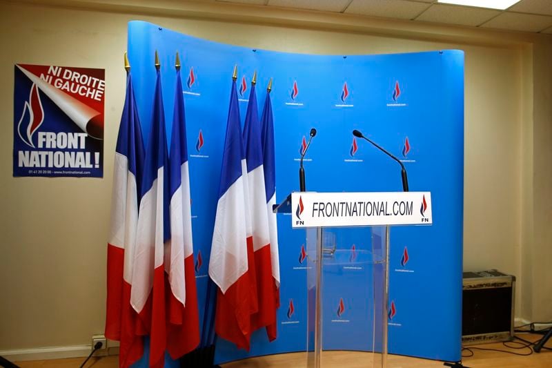 Le FN en tête pour les européennes, selon un sondage Ifop