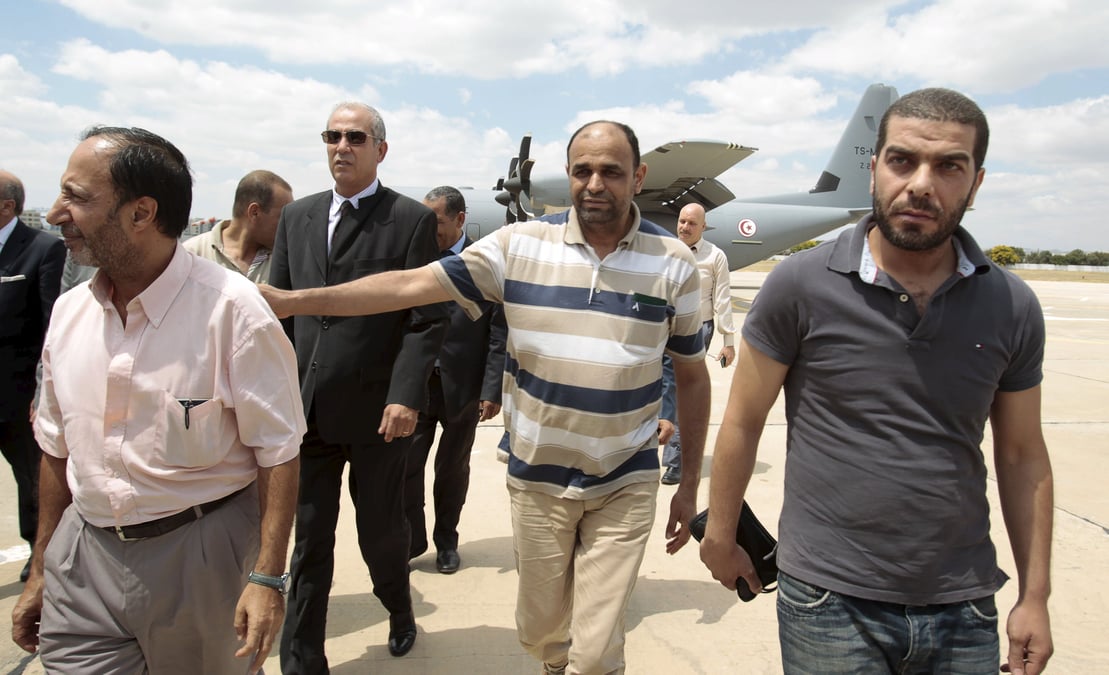 Liberation d'employes consulaires tunisiens enleves en libye