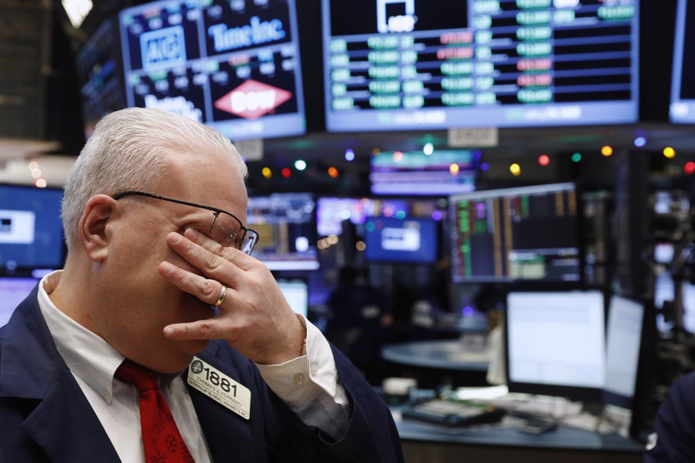 Wall street termine en forte baisse
