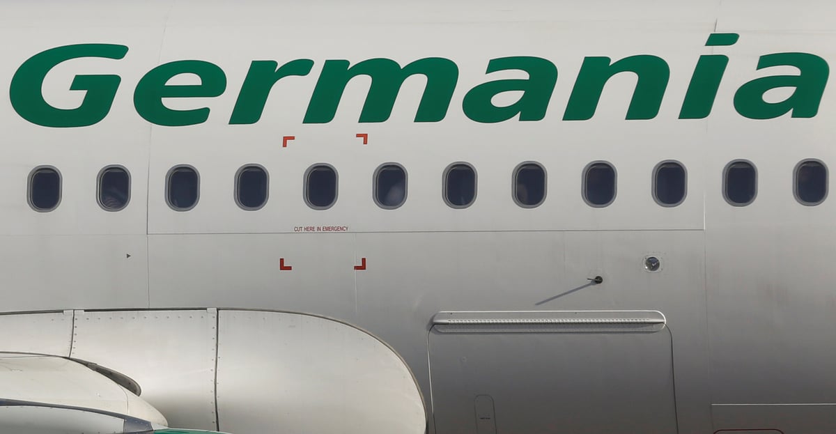 La compagnie aerienne allemande germania se declare en faillite
