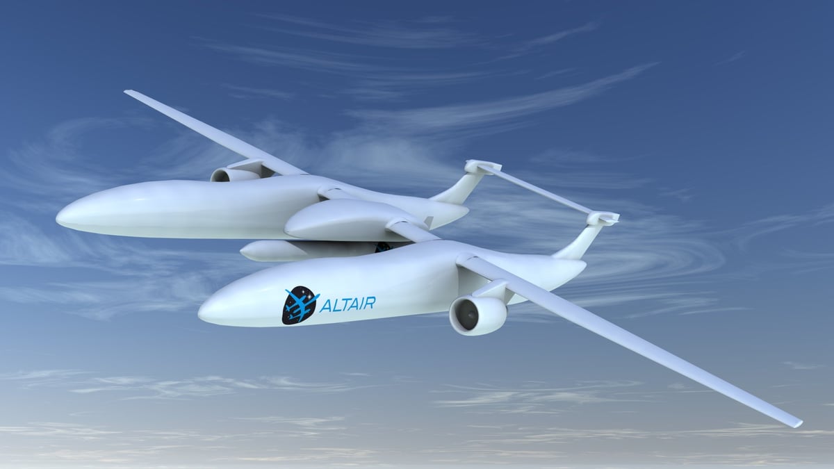Le projet Altair est centré sur une solution innovante visant le lancement spatial de satellites dans la gamme 50 à 150 kg sur des orbites basses entre 400 et 1.000 km d'altitude