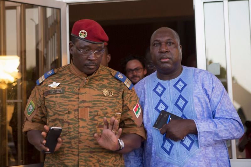 Accord au Burkina Faso sur un gouvernement de transition