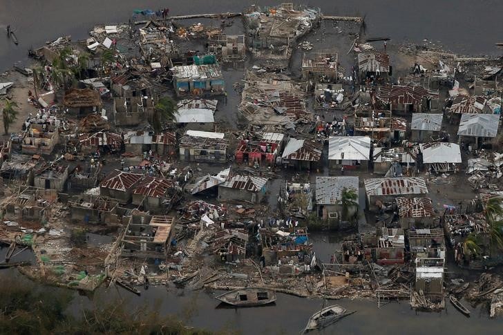 Le bilan s'alourdit a haiti apres le passage de l'ouragan matthew
