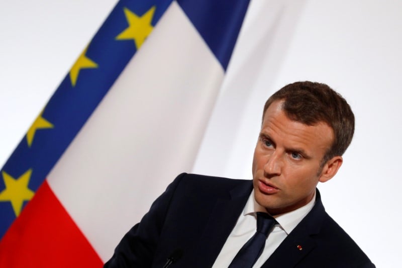 Les europeens unis autour de l'espagne et sur le brexit, selon macron