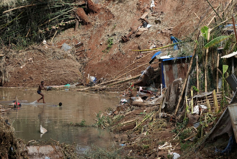 Consequences du cyclone chido a mayotte