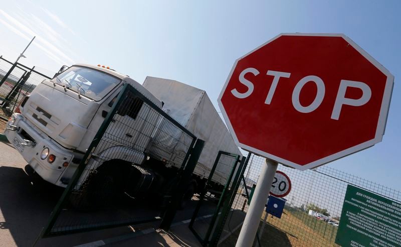 Le convoi d'aide russe commence son retrait d'Ukraine