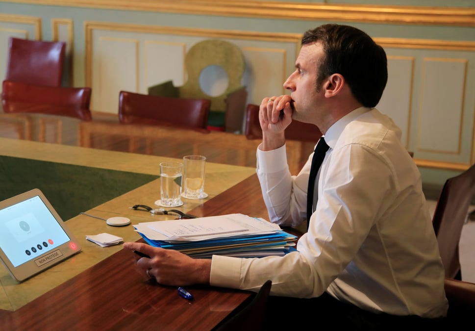Macron fera une declaration televisee jeudi soir sur le coronavirus