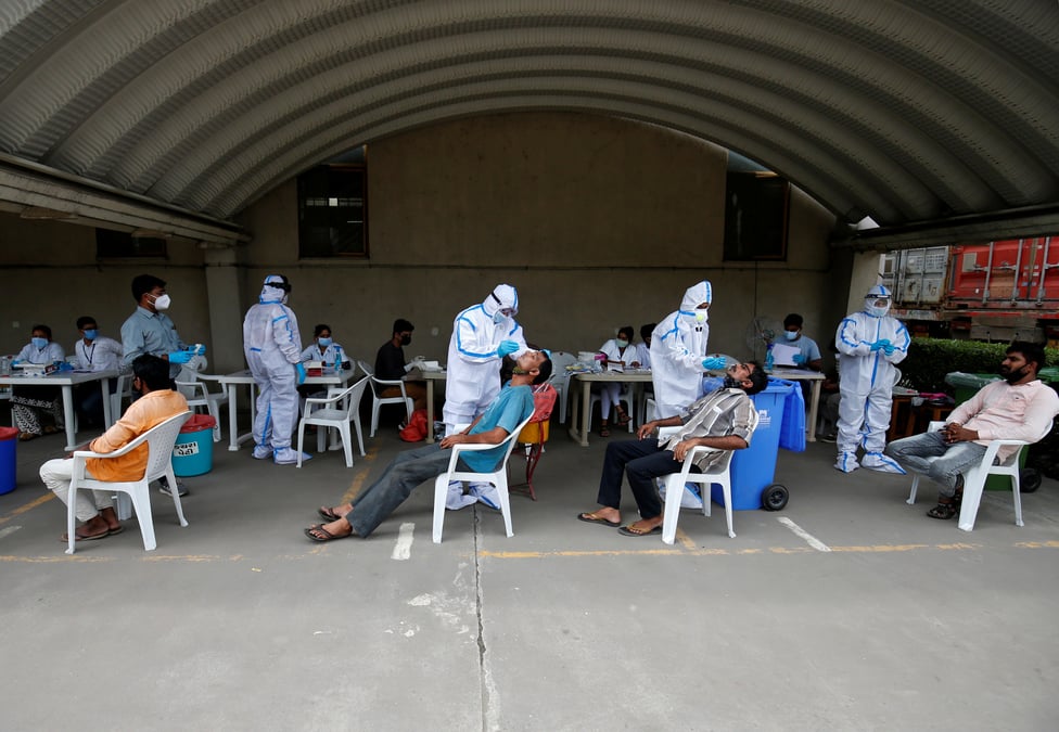 Coronavirus: le bilan en inde avoisine les 5 millions de cas