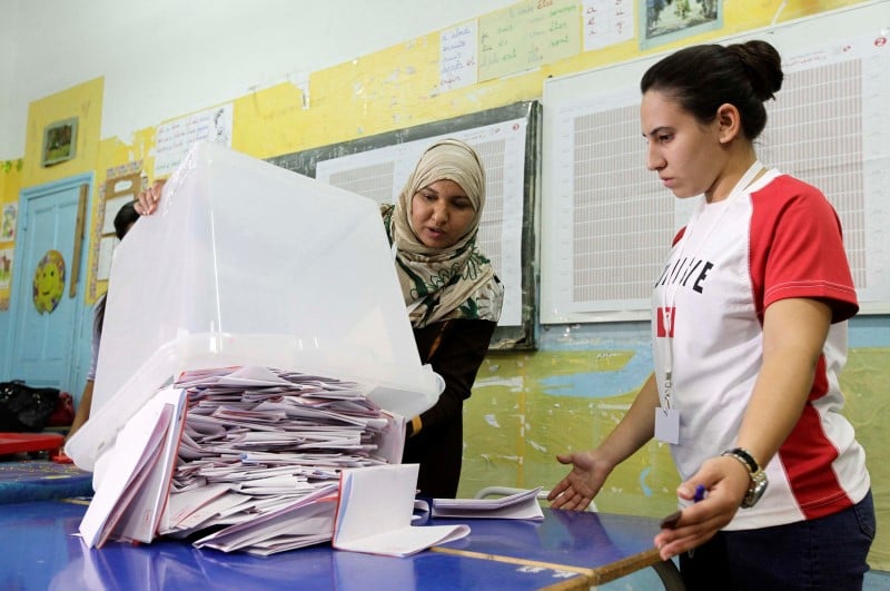 L'alliance laïque en tête des élections législatives en Tunisie