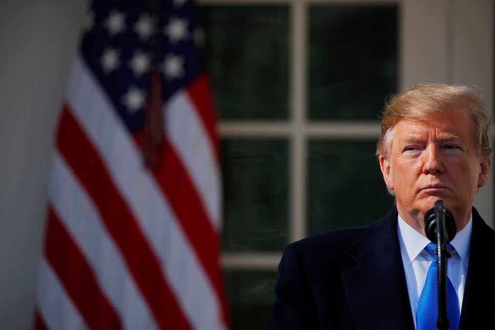 Trump demande a l'ue de rapatrier des centaines de combattants de l'ei