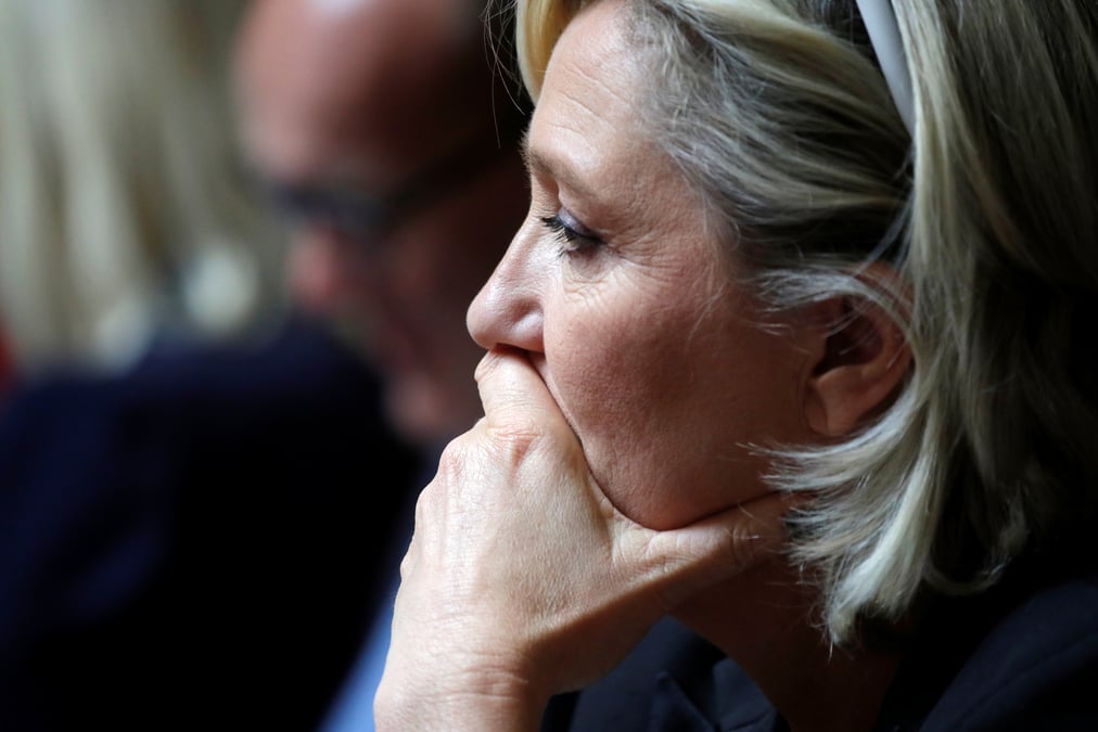 Marine le pen exclut d'integrer son pere a sa liste aux europeennes