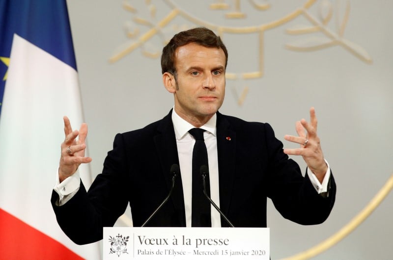 Macron participera au sommet sur la libye dimanche a berlin