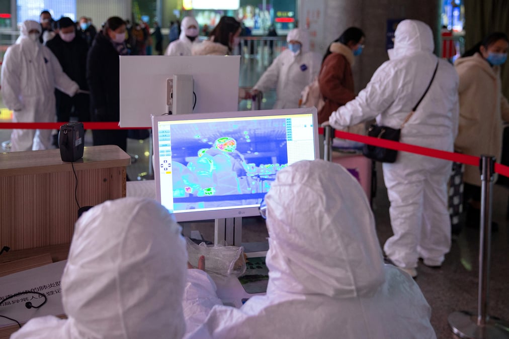 Coronavirus: la chine met en quarantaine deux vols venant de coree du sud