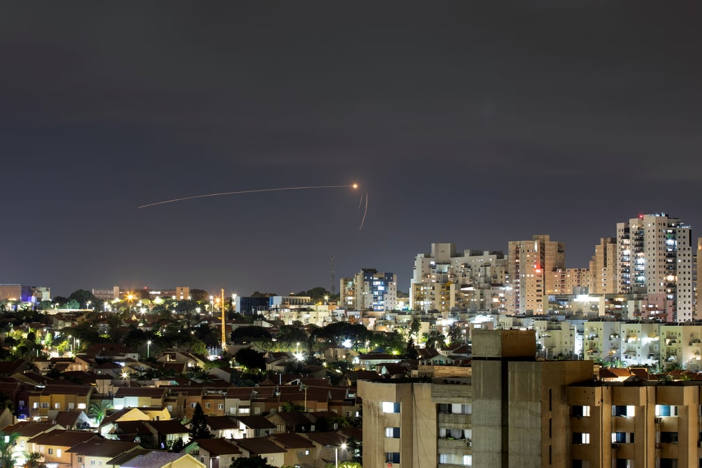 Frappes israeliennes sur gaza apres des tirs de roquettes palestiniens