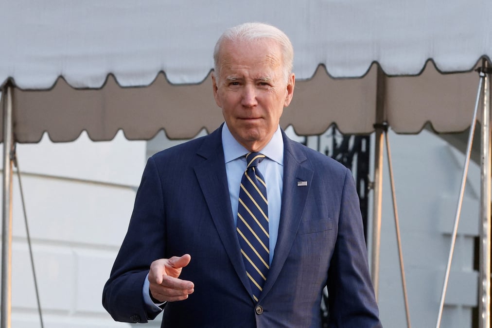 Photo du president americain joe biden