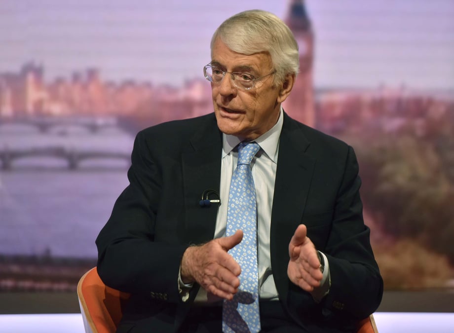 Pour john major, le royaume-uni doit renoncer au brexit