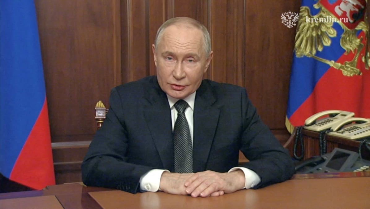 Poutine a prononce une allocution a propos de la guerre en ukraine