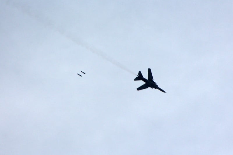 Trente-cinq frappes aeriennes sur rakka dans la nuit de lundi a mardi