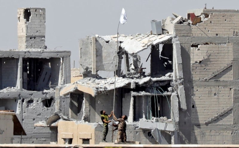 Les fds s'emparent de l'hopital de rakka en syrie